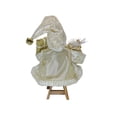 thumbnail image 4 of Sardfxul 14'' Sitting Santa Claus Figurines Christmas Figure Decoration Hanging Xmas Tree, 4 of 17