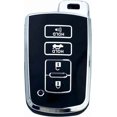 thumbnail image 2 of Key Fob Cover Compatible with Toyota Highlander Camry RAV4 Corolla Tocoma Tundra 4Runner Sequoia Keychain Case Holder Protector,Black-Single Set, 2 of 6