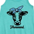 thumbnail image 2 of Instant Message - Mood Cow - Toddler & Youth Girls A-line Dress, 2 of 5