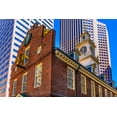thumbnail image 2 of Perry, William 32x23 White Modern Wood Framed Museum Art Print Titled - Faneuil Meeting Hall-Freedom Trail-Boston-Massachusetts-Meeting place American Revolution later Tow, 2 of 4