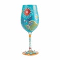 thumbnail image 2 of Lolita Glassware 9.00In Calavera Sugar Skull, Glass, Wine Day Of The Dead 6012483, 2 of 3