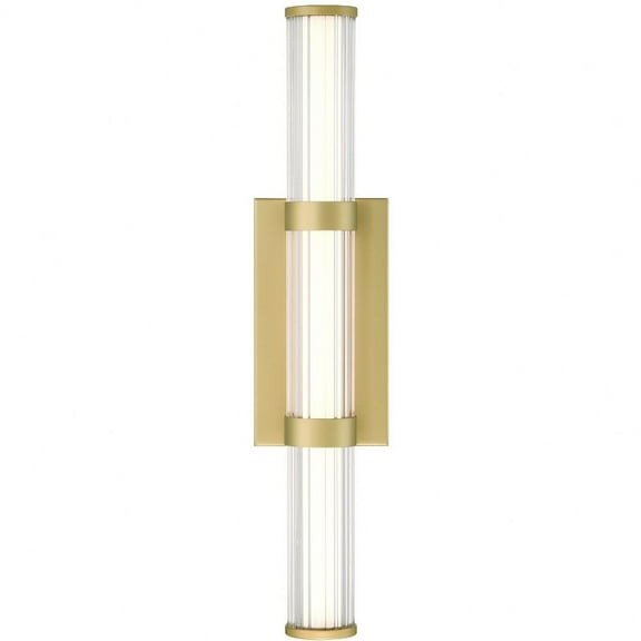 47124-011 Eurofase Lighting Fayton - 23.4W 1 LED Wall Sconce-21 Inches Tall and 4 Inches Wide-Gold Finish