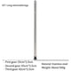 thumbnail image 5 of Aluminum Alloy Table Legs, Three-Position Height Adjustable, Telescopic, Portable for Outdoor Camping Short, 5 of 5