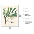 thumbnail image 2 of Palm Tree Leaf (Iriartella Setigera) - Vintage Botanical Illustration by Carl Friedrich Philipp von Martius c.1820s - Fine Art Matte Paper Print (Unframed) 20x26in, 2 of 4