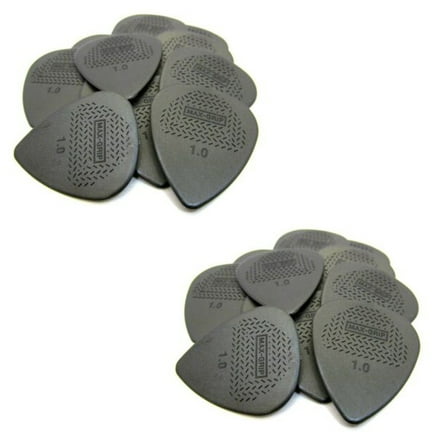 Dunlop Guitar Picks  24 Pack  Nylon Max-Grip  1.00mm