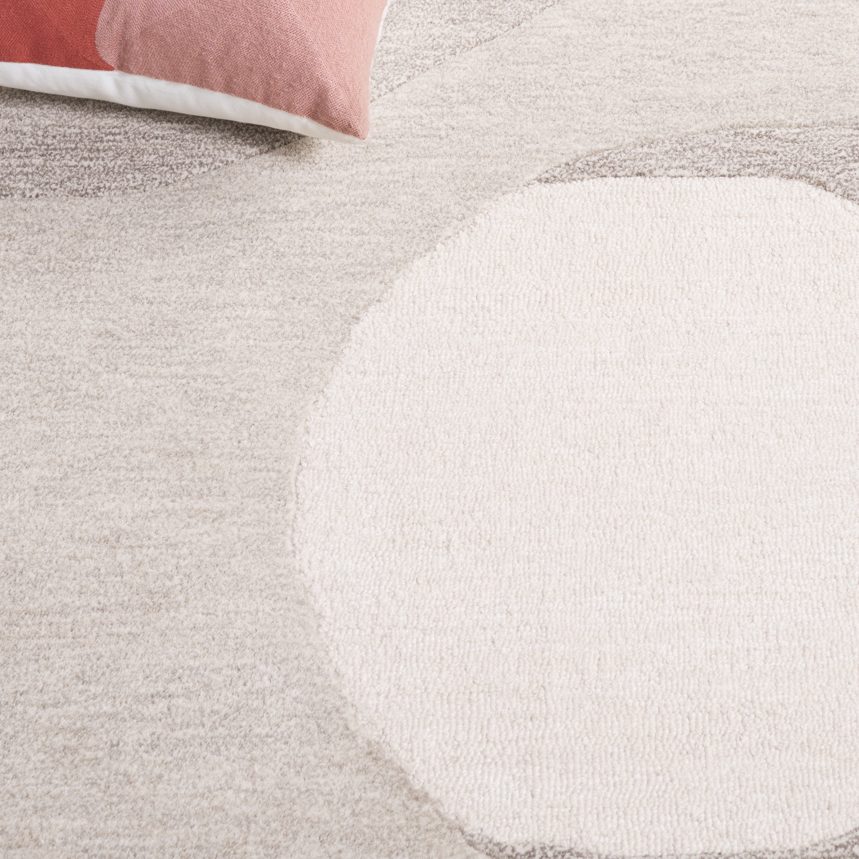 SAFAVIEH Rodeo Augustine Abstract Area Rug, Ivory/Gray, 8' x 10'