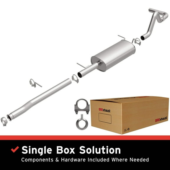 For Chevrolet Silverado 2009 2010 BRExhaust Stock Replacement Exhaust Kit