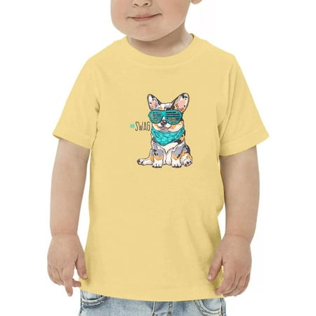 

Hand Drawn Corgi Portrait Swag T-Shirt Toddler -Image by Shutterstock 4 Toddler