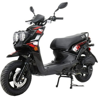 X-Pro 50cc Gas Scooter, Kick/Electric Start, Street Moped, 10