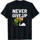 thumbnail image 1 of Never Give Up Frog Bird Choking Funny Motivation Camiseta, 1 of 2
