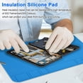 thumbnail image 4 of Aislamiento Silicona Soldadura ReparacióN Alfombrilla de Trabajo Resistente Al para TeléFono MóVil PCB BGA Soldador Almohadilla, 4 of 5