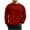 #H-Red, variant on ZHYou Mens Long Sleeve T Shirts Solid Color Knitted Pullover Long Sleeve Crew Neck Fashion Casual Blouses Tops Fall Winter Piece