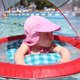 thumbnail image 4 of Gorra de sol UPF 50 + Uv para niños pequeños, gorro ajustable de secado rápido para verano, Vacaciones, playa, dibujos animados, 4 of 4