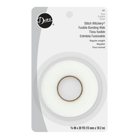 UPC: 0072879110203 | Dritz Stitch Witchery 0.625 Regular Weight Fusible Bonding Web 20 Yd.