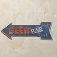 thumbnail image 3 of Flecha en apariencia Pintada de Hierro Publicidad de Metal Señal de Dirección Apuntando Hacia Decoración de licencia de Macarena Decoración De Bar Pub, 3 of 8