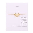 thumbnail image 1 of Fiudx Pulsera de Tarjeta para Mujer, Pulsera Europea con Tarjeta de Bendición para Maestras, Pulsera con Cadena, Pulsera Diy, 1 of 2