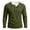 Army Green, variant on Kezqiaxn Cute Plus Size Tops Solid Fashion Stretchy Long Sleeve Pullover Button Up Shirt Men's Clothing 2026