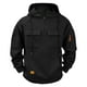 thumbnail image 1 of Dolkfu Sudadera con capucha de color sólido para hombre, sudadera de fitness con cuarto de cremallera y múltiples bolsillos, ropa deportiva para hombre XXXXL, 1 of 2