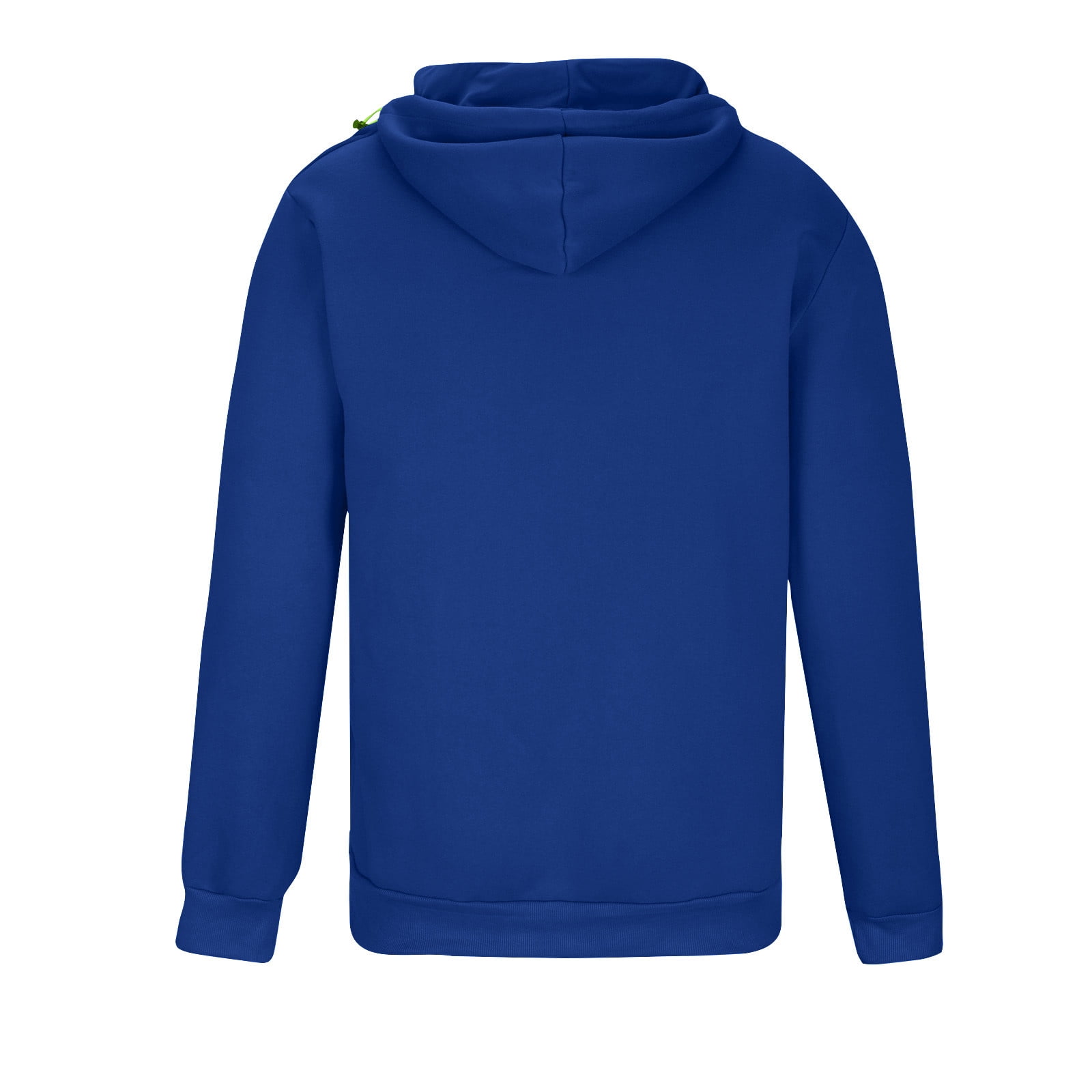 HAOTAGS Mens Hoodie Sweatshirt Zip Up Hooded Sweatshirts Soft Casual Sport Hoodies Blue Size XL