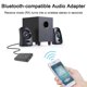 thumbnail image 4 of Receptor Bluetooth SUSUchens Transmisor de audio inalámbrico B10S5.0 Receptor de audio 2 en 1 3,5 mm Recargable USB Enlace dual Receptor de audio para computadora TV Estilo A, 4 of 8