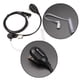 thumbnail image 1 of Audífonos de tubo acústico de 2 pines de micrófono PTT para radio Baofeng Kenwood Universal Accesorios Electrónicos, 1 of 4