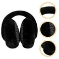 thumbnail image 3 of OFFIGAM Black Plush Ear Muffs for Outdoor Winter Use Comfortable Windproof Ear Covers, 3 of 8