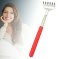 thumbnail image 1 of Stainless Steel Back Scratcher Extendable Long Handle Itch Tool for Full Body Portable & Durable, 1 of 4