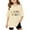 Beige, variant on Miaoju Girl Shirts Crew Neck Letter Graphic Printed Short Sleeve T Shirts Loose Tee Shirt Children's Shirts