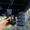 thumbnail image 4 of CTIRCHIU 1 Set Speaker Mounting Brackets Plastic Black for Surround Sound Home Theater, 4 of 8