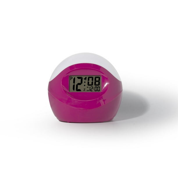 Timelink Color Changing Alarm Clock Com Timelink Color Changing Alarm Clock, Timelink Led Alarm Clock With Multi Color Display