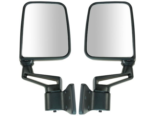 Door Mirror Set 2 Piece - Compatible with 1987 - 1995, 1997 - 2002 Jeep  Wrangler 1988 1989 1990 1991 1992 1993 1994 1998 1999 2000 2001 -  
