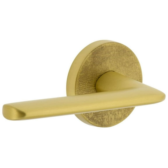 Viaggio Clomlnbrz_Dd Motivo Solid Brass Non-Turning Two-Sided Dummy Door Lever Set - Brass