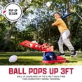 thumbnail image 5 of Franklin Sports MLB Pop A Pitch Kids Baseball Pitching Machine - Baseball Batting Practice Toy with Youth Bat + 3 Plastic Baseballs Included - Boys + Girls Hitting Toy Set, 5 of 13