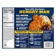Hungry-Man Boneless Fried Chicken, 27g of Protein, 7g of Fiber, Frozen Meal, 16 oz