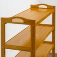 thumbnail image 3 of 5 Tiers Bamboo Shoe Rack, Shoe Shelf Storage Organizer for Hallway Closet Living Room Entryway Organizer, 3 of 5