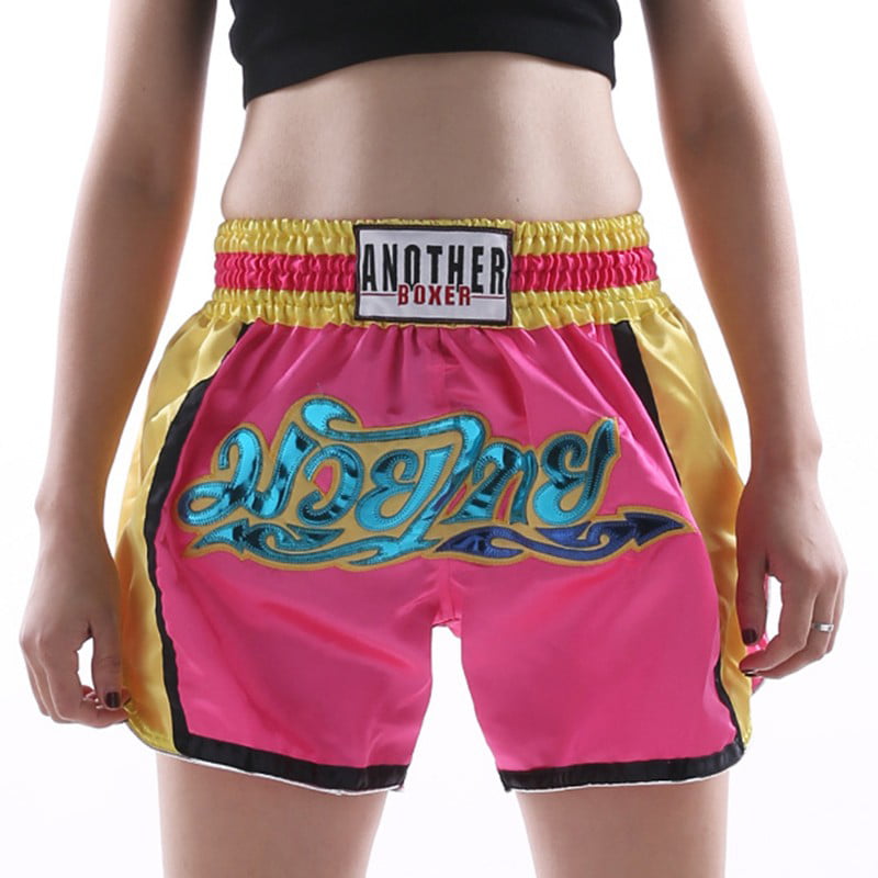 Shorts Muay Thai Polyester Sportswear Stretchable Training Accessories 