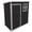 Black, variant on CarButler 5x3ft Resin Outdoor Storage Shed Tool Shed with Floor and Lockable Door for Garden Patio Backyard Grey