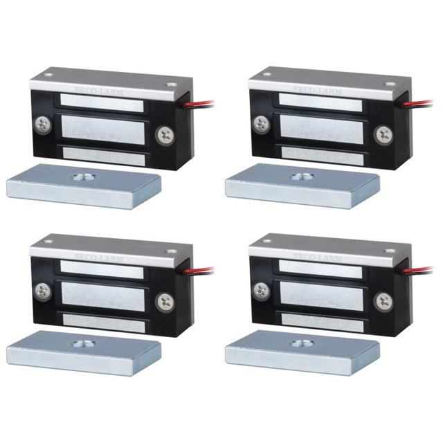 Mini Maglock Seco-Larm E-941SA-80Q de puerta única 36/51 kg 12/24 V
