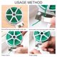 thumbnail image 5 of Eigraketly Jardín Tie Cuerda recubierta verde reutilizable con cortador Robusto Plant Tie Jardinería Vegetal Injerto Fixer Jardín y Patio, 5 of 6