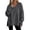 &189-Dark Gray, variant on Womens Oversized V Neck Sweatshirt Long Sleeve Side Slits High Low Hem Pullover Top Fall Winter Cozy Casual Slouch Clothes