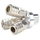 thumbnail image 5 of 3 Way Quick Connector Stainless Steel Plated Pearl Nickel Pneumatic Component G1/4in Thread, 5 of 5