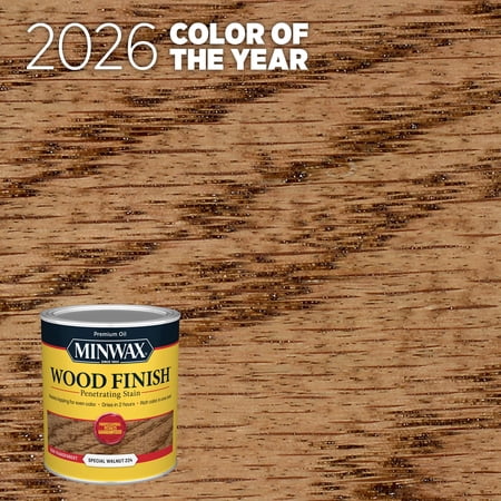 Minwax 70006444 Wood Finish Stain, Special Walnut, 1 Quart, (1 Piece, 1 Pack)