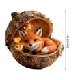 thumbnail image 3 of Adorno colgante de árbol de Navidad para animales del bosque, diseño caprichoso, decoración versátil, acrílico duradero, uso en temporada navideña, 10 cm, 3 of 5