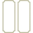 thumbnail image 4 of Ekena Millwork 28"W x 72"H Sussex Floral Panel Moulding Kit (Double Panel), 4 of 10