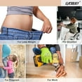 thumbnail image 6 of LEACOOLKEY No Buckle Stretch Belt for Women/Men—2 Pack Elastic Invisible Belt for Jeans, 6 of 10