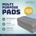 thumbnail image 3 of Katziela Washable Pee Pads, Regular 5-Layer, Absorbent, 36 x 31 Inches, 2 Count, 3 of 4