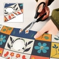 thumbnail image 6 of Yayeee Faucet Mat for Kitchen Sink 30" Diatomite Long Splash Guard Pad, Floral Patterns, 2 Pack, 6 of 7