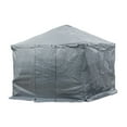 thumbnail image 2 of Sojag 10 x 10 x 10 ft Grey Winter Cover Plus For Gazebos, Gazebo Accessory, 2 of 17