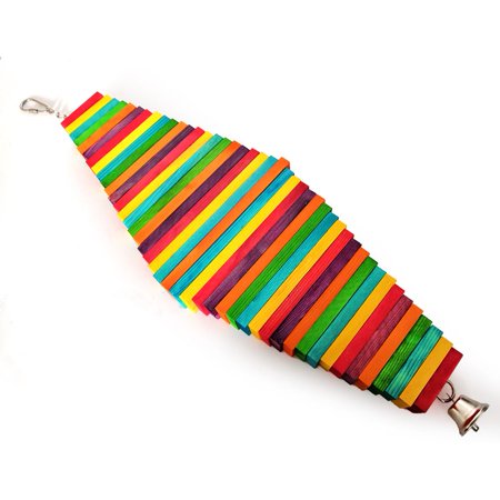 Macaws Bird Cage Cotton Rope Beaks Pet Supplies Bite Hanging Hammock Bird Chewing Toy Training Toys 4