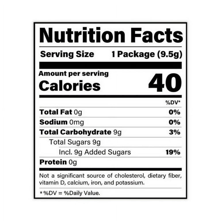 Sugar Candy,Strawberry, 0.33 oz Pouches, 24/Carton, Ships in 1-3 Business Days Sugar Candy,Strawberry, 0.33 oz Pouches, 24/Carton, Ships in 1-3 Business Days